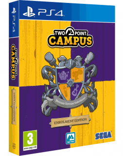 Диск Two Point Campus Enrolment Edition [PS4]