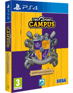 Диск Two Point Campus Enrolment Edition (Б/У) [PS4]