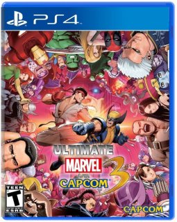 Диск Ultimate Marvel vs. Capcom 3 [PS4]