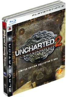 Диск Uncharted 2: Among Thieves + Steelbook (Б/У) [PS3]