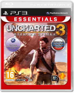 Диск Uncharted 3: Иллюзии Дрейка (Англ. Яз.) (Б/У) [PS3]