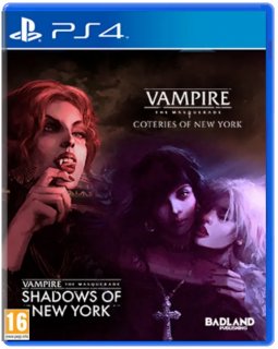 Диск Vampire: The Masquerade - Coteries of New York + Shadows of New York [PS4]