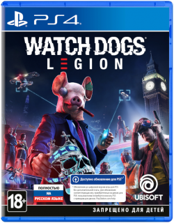 Диск Watch Dogs: Legion (Б/У) [PS4]