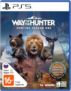 Диск Way of the Hunter - Hunting Season One [PS5]
