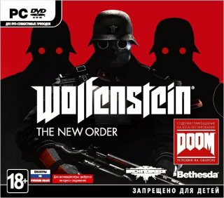 Диск Wolfenstein: The New Order [PC] (только ключ)