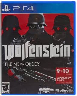 Диск Wolfenstein: The New Order (US) (Б/У) [PS4]