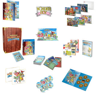 Диск Wonder Boy Anniversary Collection - Collector's Edition [PS4]