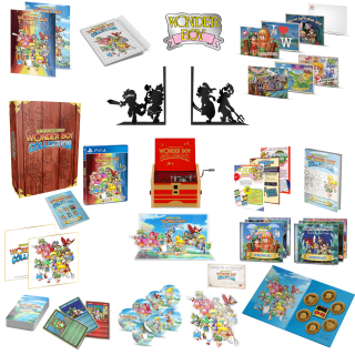 Диск Wonder Boy Anniversary Collection - Ultra Collector's Edition [PS4]