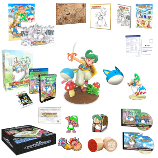 Диск Wonder Boy: Asha in Monster World - Mega Collector's Edition (Strictly Limited Games) [PS4]