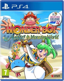 Диск Wonder Boy: Asha in Monster World [PS4]