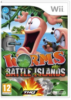 Диск Worms Battle Island [Wii]