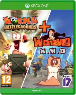 Диск Worms Battlegrounds & Worms W.M.D. - Double Pack [Xbox One]