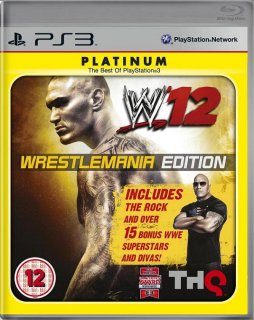 Диск WWE '12 WrestleMania Edition (Б/У) [PS3] (не оригинальная полиграфия)