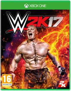 Диск WWE 2K17 (Б/У) [Xbox One]