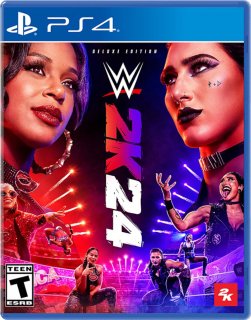 Диск WWE 2K24 - Deluxe Edition [PS4]