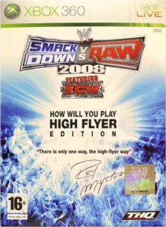 Диск WWE SmackDown! vs. Raw 2008 - Featuring ECW - High Flyer Edition [X360]