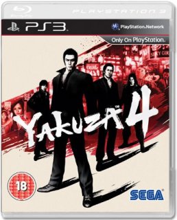 Диск Yakuza 4 [PS3]