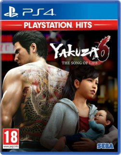 Диск Yakuza 6: The Song of Life [Playstation Hits] (Б/У) [PS4]