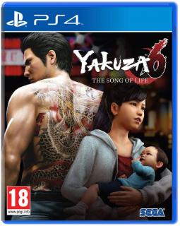 Диск Yakuza 6: The Song of Life (Б/У) [PS4]