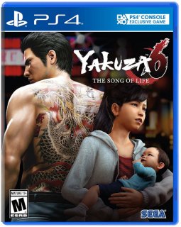 Диск Yakuza 6: The Song of Life (US) [PS4]