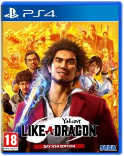 Диск Yakuza: Like a Dragon - Day Ichi Edition [PS4]
