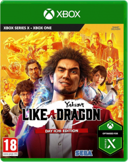 Диск Yakuza: Like a Dragon — Day Ichi Edition [Xbox One]
