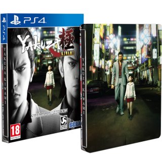 Диск Yakuza Kiwami - Steelbook Edition (Б/У) [PS4]