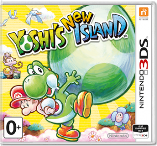 Диск Yoshi's New Island (Б/У) [3DS]
