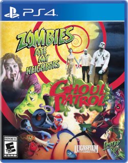 Диск Zombies Ate My Neighbors and Ghoul Patrol (LImited Run #414) [PS4]