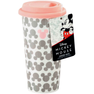 Диск Кружка с крышкой Funko: Disney Classic: Mickey Summer: Block Print