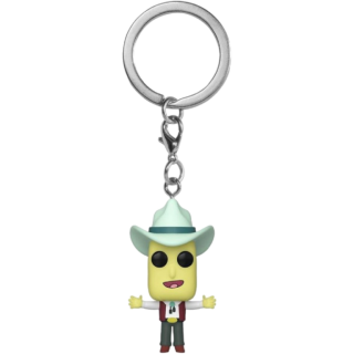 Диск Брелок Funko Pocket POP! Keychain: Rick & Morty: Mr. Poopy Butthole (Auctioneer)