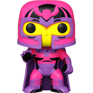 Диск Фигурка Funko POP! Bobble: Marvel: Black Light: Magneto (Exc) #799