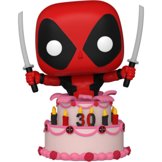 Диск Фигурка Funko POP! Bobble: Marvel: Deadpool 30th: Deadpool in Cake #776