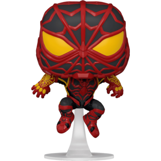 Диск Фигурка Funko POP! Bobble: Marvel Games: Miles Morales (S.T.R.I.K.E. Suit) #766