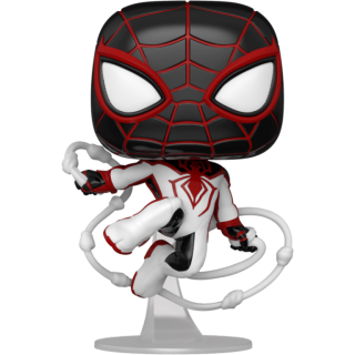 Диск Фигурка Funko POP! Bobble: Marvel Games: Miles Morales (T.R.A.C.K. Suit) #768