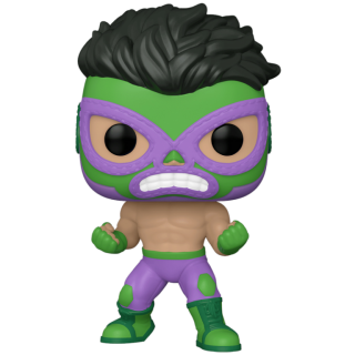 Диск Фигурка Funko POP! Bobble: Marvel: Luchadores: El Furioso (Hulk) #708