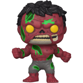 Диск Фигурка Funko POP! Bobble: Marvel: Marvel Zombies: Red Hulk #790