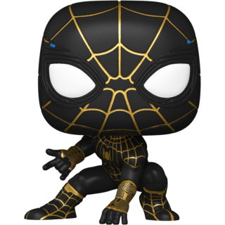 Диск Фигурка Funko POP! Bobble: Marvel: Spider-Man No Way Home: Spider-Man (Black & Gold Suit) #911