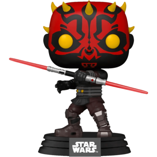 Диск Фигурка Funko POP! Bobble: Star Wars: Clone Wars: Darth Maul #410