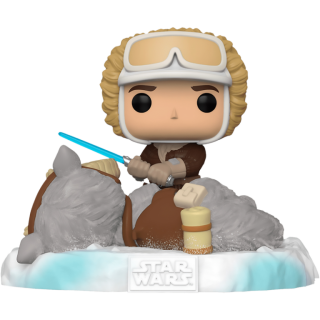 Диск Фигурка Funko POP! Deluxe: Star Wars: Battle at Echo Base: Han Solo with Tauntaun #373