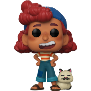 Диск Фигурка Funko POP! Disney: Luca: Giulia Marcovaldo with Machiavelli #1052