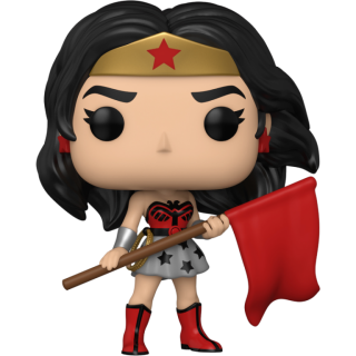 Диск Фигурка Funko POP! Heroes: DC: Wonder Woman 80th: Wonder Woman (Superman Red Son) #392