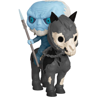 Диск Фигурка Funko POP! Rides: Game of Thrones S10: Mounted White Walker #60