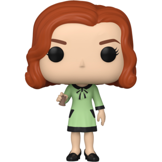Диск Фигурка Funko POP! Television: The Queens Gambit: Beth Harmon (with Rook) #1122