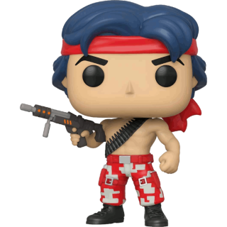 Диск Фигурка Funko POP! Vinyl: Games: Contra: Lance #586