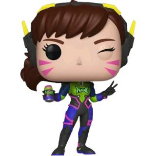 Диск Фигурка Funko POP! Vinyl: Games: Overwatch S5: Nano Cola D.Va (Exc) #492