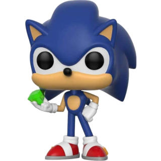 Диск Фигурка Funko POP! Vinyl: Games: Sonic: Sonic with Emerald #284