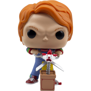 Диск Фигурка Funko POP! Vinyl: Horror: Chucky with Buddy and Giant Scissors (Exc) #841