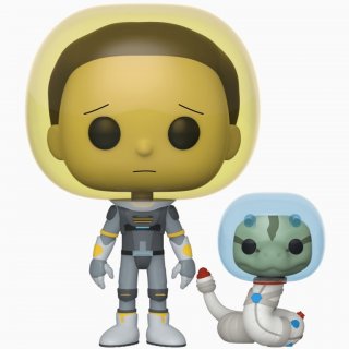 Диск Фигурка Funko POP! Vinyl: Rick & Morty: Space Suit Morty with snake #690