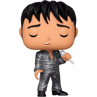 Диск Фигурка Funko POP! Vinyl: Rocks: Elvis Presley '68 Comeback Special (DGLT) (Exc) #188